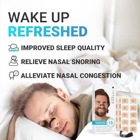 Nasal Strip Starter Kit - Boost Oxygen Intake Reduce Snoring (1 Set) Delhi Mart