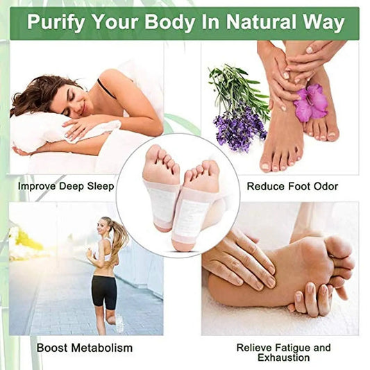 Foot Pads - Detox Foot Patches (Pack of 10 Pcs) 18279