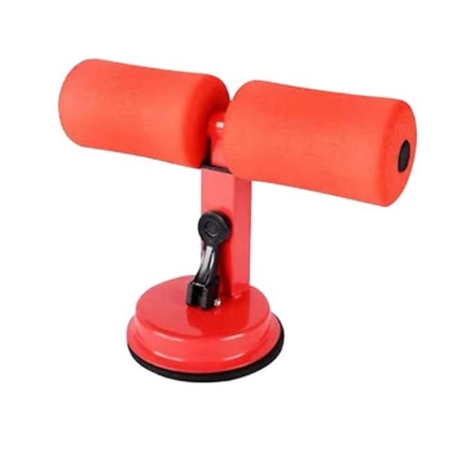 Sit-Up Bar with Foam Handle and Rubber Suction Seat Up Fitness Equipment Delhi Mart