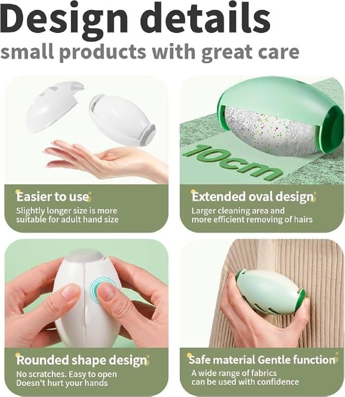 Reusable Lint Rollers for Pet Hair Washable Lint Remover for Clothes Delhi Mart