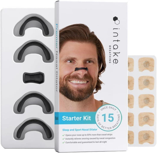 Nasal Strip Starter Kit - Boost Oxygen Intake Reduce Snoring (1 Set) Delhi Mart