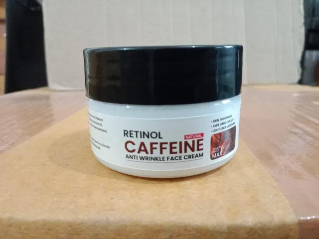 Retinol Caffeine Anti Wrinkle Face Cream Delhi Mart