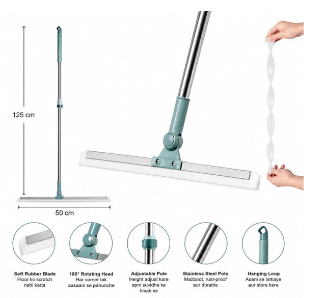 Magic Broom Sweeper for Floor Cleaning (Pack of 1) Delhi Mart