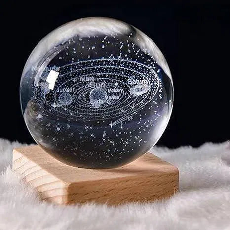 3D Crystal Lamp Ball(Assorted Design) Delhi Mart