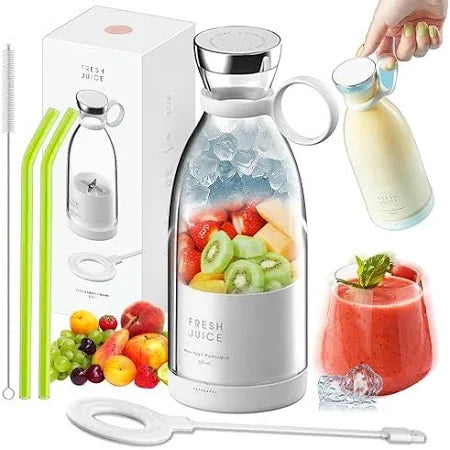 Portable Mini Blender for Fresh Juice (Pack of 1) Delhi Mart